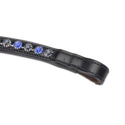 Frontal bicolor Shires Velociti Gara Preto / azul