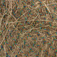 Rede de feno anti-gulosos Colour-Twist Shires Torção azul