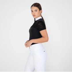 Camisa de equitação concurso Aubrion Optima VX UPF50