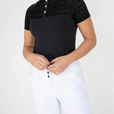 Camisa de equitação concurso Aubrion Optima VX UPF50