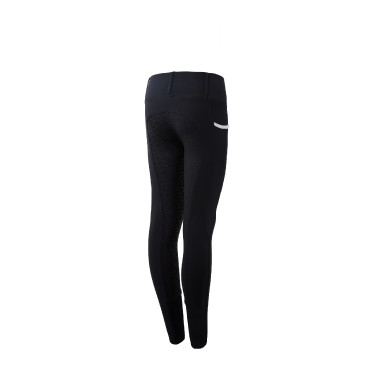 Leggings de cintura alta com silicone Lucinda infantil Horze Azul-marinho escuro