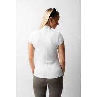 Camiseta de treino B Vertigo Joelle de manga curta para mulher Rosa sépia