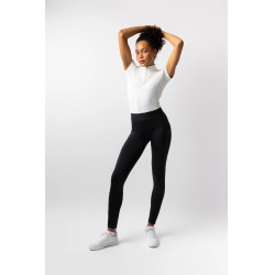 Legging de equitação feminina Horze Maia fundo completo