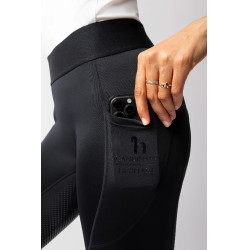 Legging de equitação feminina Horze Maia fundo completo