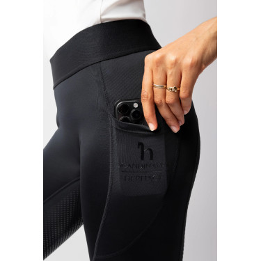 Legging de equitação feminina Horze Maia fundo completo