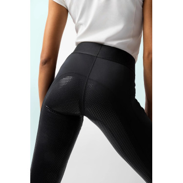 Legging de equitação feminina Horze Maia fundo completo