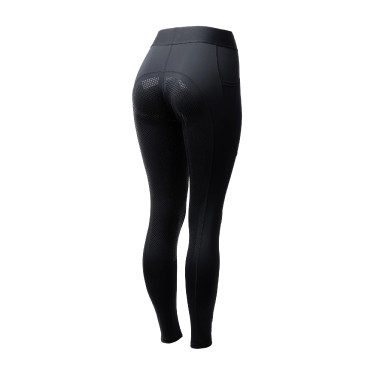 Legging de equitação feminina Horze Maia fundo completo