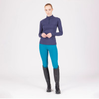 Legging de equitação React Rhythm Shires Aubrion pescador-martim Azul Legging de equitação React Rhythm Shires Aubrion pescador-martim Azul