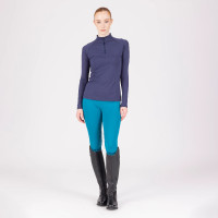 Legging de equitação React Rhythm Shires Aubrion pescador-martim Azul Legging de equitação React Rhythm Shires Aubrion pescador-martim Azul