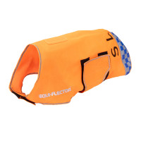 Casaco de malha para cão Shires Equi-Flector® Laranja vivo