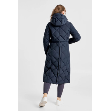 Gem Waxy casaco comprido acolchoado feminino B Vertigo mulher