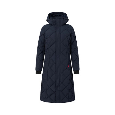 Gem Waxy casaco comprido acolchoado feminino B Vertigo mulher