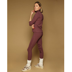 Legging Manhattan GEM Bordo vinho Bordô Legging Manhattan GEM Bordo vinho Bordô