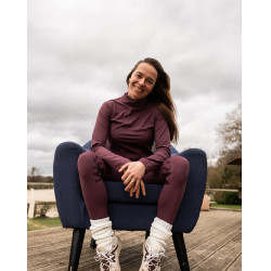 Legging Manhattan GEM Bordo vinho Bordô Legging Manhattan GEM Bordo vinho Bordô