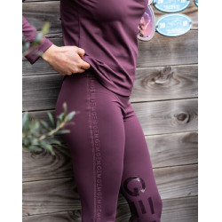 Legging Manhattan GEM Bordo vinho Bordô Legging Manhattan GEM Bordo vinho Bordô