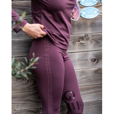 Legging Manhattan GEM Bordo vinho Bordô Legging Manhattan GEM Bordo vinho Bordô