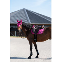 Manta Essencial Obstáculos GEM Equitação Rosa magenta / logótipo branco Manta Essencial Obstáculos GEM Equitação Rosa magenta / logótipo branco