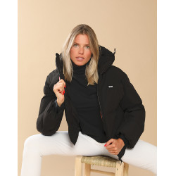 Casaco acolchoado Royale GEM Equitação mulher Preto