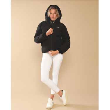 Casaco acolchoado Royale GEM Equitação mulher Preto