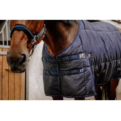 Cobertor de estábulo Equithème 600D 3 Layers para cavalo
