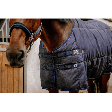 Cobertor de estábulo Equithème 600D 3 Layers para cavalo