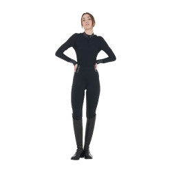 Polo técnica de treino feminina com strass Equestro mulher