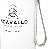 Garrafa de plástico reciclado Acavallo Branco Garrafa de plástico reciclado Acavallo Branco