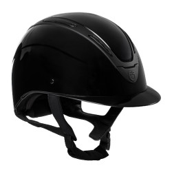 Capacete Apocalypse unissex com calota brilhante homologação EN 1384-2023 Equestro