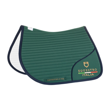 Manta de sela salto com logo bordado Equestro X Fise 100