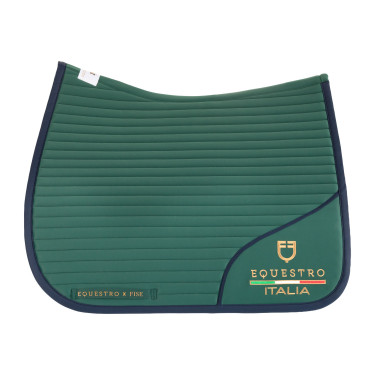 Capa de sela de dressage com logótipo bordado Equestro X Fise 100