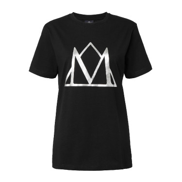 T-shirt MH Silver para funcionários Mountain Horse mulher T-shirt MH Silver para funcionários Mountain Horse mulher