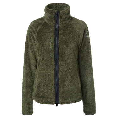 Fluffy Fleece Mountain Horse mulher