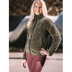 Fluffy Fleece Mountain Horse mulher Fluffy Fleece Mountain Horse mulher