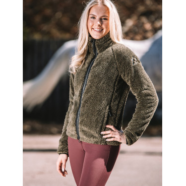 Fluffy Fleece Mountain Horse mulher Fluffy Fleece Mountain Horse mulher
