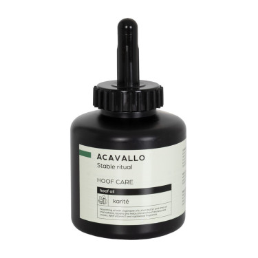 Óleo para cascos com karité 500 ml Acavallo
