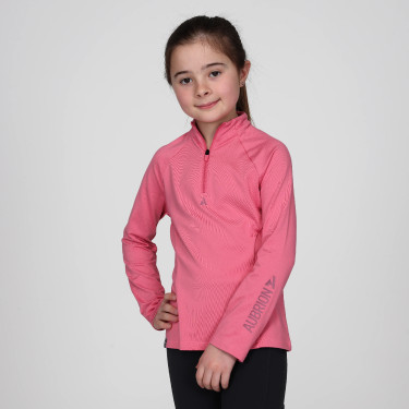 Camisola térmica de inverno Aubrion React jovem cavaleiro Camisola térmica de inverno Aubrion React jovem cavaleiro