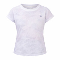 T-shirt técnico React jovem cavaleiro Shires Aubrion Branco