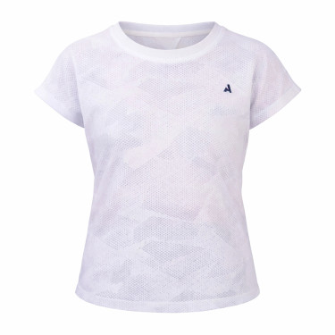 T-shirt técnico React jovem cavaleiro Shires Aubrion Branco T-shirt técnico React jovem cavaleiro Shires Aubrion Branco