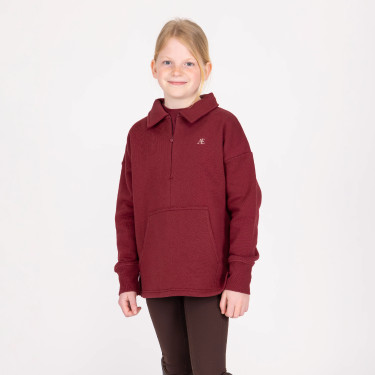 Sweatshirt equestre jovem Aubrion Quarter Zip | Equi-Clic