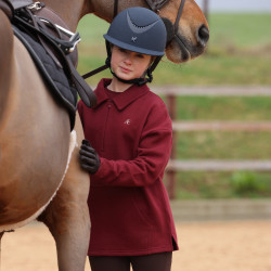 Sweatshirt equestre jovem Aubrion Quarter Zip | Equi-Clic