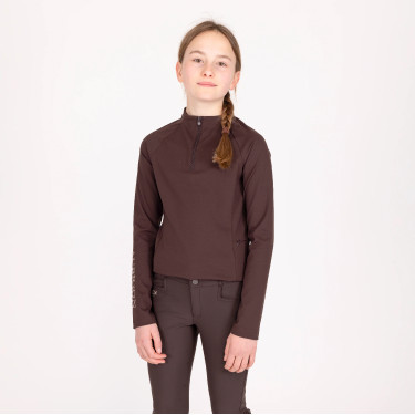 Camisola térmica júnior equitação Aubrion inverno Camisola térmica júnior equitação Aubrion inverno