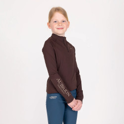 Camisola térmica júnior equitação Aubrion inverno Camisola térmica júnior equitação Aubrion inverno