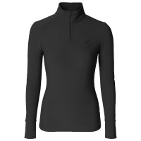 Camisola Active de Gola Alta AH26 Mulher Preto