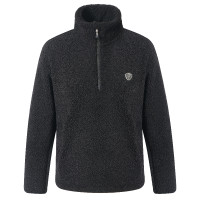 Covalliero Sweat malha Teddy AH26 mulher Preto