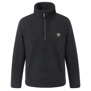 Covalliero Sweat malha Teddy AH26 mulher Preto Covalliero Sweat malha Teddy AH26 mulher Preto