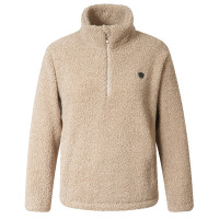 Covalliero Sweat malha Teddy AH26 mulher Bege