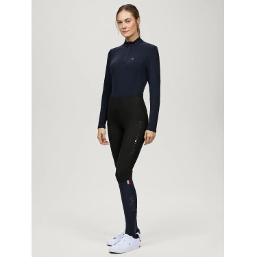Legging de equitação inverno full grip com strass TH Legging de equitação inverno full grip com strass TH