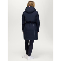 Parka longa equestre feminina Tommy Hilfiger Loma
