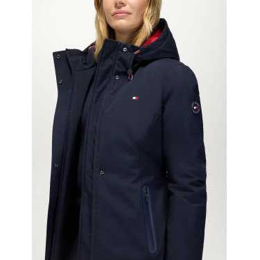 Parka longa Loma Tommy Hilfiger Equestrian mulher Parka longa Loma Tommy Hilfiger Equestrian mulher