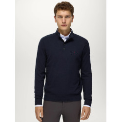 Sweater Scott Masculino 1/4 Botões Tommy Hilfiger Equestrian homem